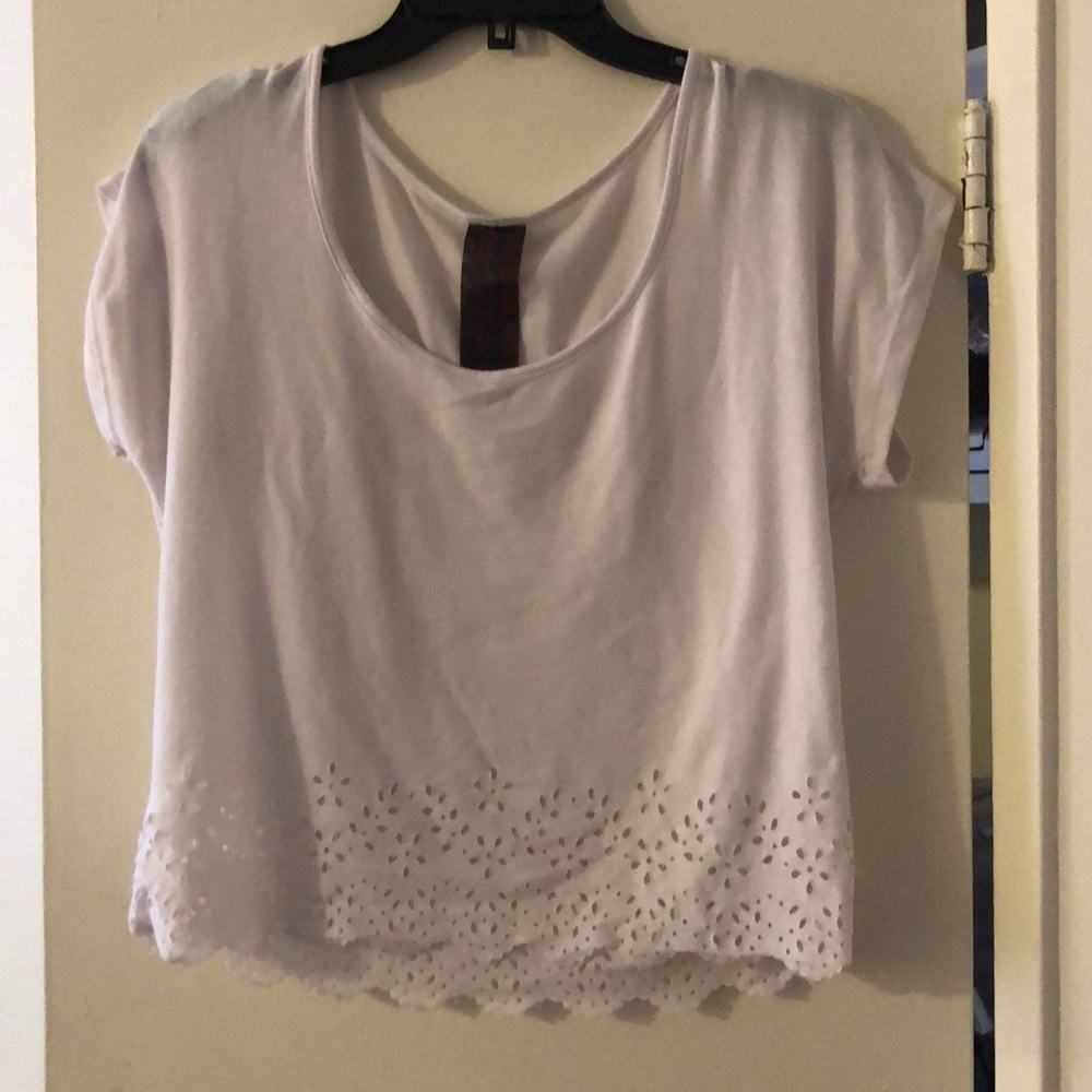 White cotton top